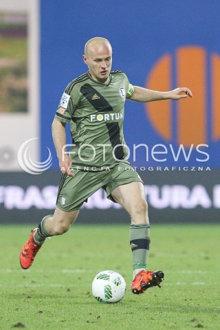  02.03.2016 NIECIECZA <br />PILKA NOZNA T-MOBILE EKSTRAKLASA SEZON 2015/2016 <br />FOOTBALL POLISH EKSTRAKLASA SEASON 2015/16<br />MECZ TERMALICA BRUK-BET NIECIECZA - LEGIA WARSZAWA <br />N/Z MICHAL PAZDAN SYLWETKA <br /> 