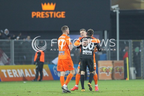  02.03.2016 NIECIECZA <br />PILKA NOZNA T-MOBILE EKSTRAKLASA SEZON 2015/2016 <br />FOOTBALL POLISH EKSTRAKLASA SEASON 2015/16<br />MECZ TERMALICA BRUK-BET NIECIECZA - LEGIA WARSZAWA <br />N/Z ELVIS BRATANOVIC KRZYSZTOF PILARZ ARTEM PUTIVTSEV RADOSC WYGRANA ZWYCIESTWO<br /> 