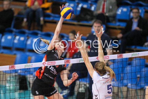  07.03.2016 RZESZOW<br />SIATKOWKA ORLEN LIGA 2015/2016 WOMEN VOLLEYBALL POLAND POLISH ORLENLIGA LEAGUE SEASON 2015/2016<br />MECZ DEVELOPRES SKYRES RZESZOW - KS PALAC BYDGOSZCZ<br />N/Z NATALIA MISIUNA <br /> 
