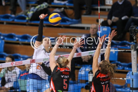  07.03.2016 RZESZOW<br />SIATKOWKA ORLEN LIGA 2015/2016 WOMEN VOLLEYBALL POLAND POLISH ORLENLIGA LEAGUE SEASON 2015/2016<br />MECZ DEVELOPRES SKYRES RZESZOW - KS PALAC BYDGOSZCZ<br />N/Z AGATA SKIBA <br /> 