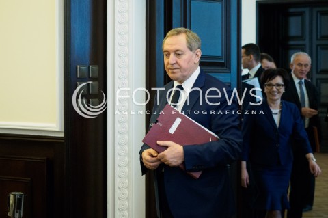  08.03.2016 WARSZAWA<br /> POSIEDZENIE RADY MINISTROW <br />N/Z HENRYK KOWALCZYK<br /> 