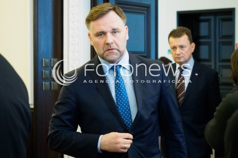  08.03.2016 WARSZAWA<br /> POSIEDZENIE RADY MINISTROW <br />N/Z MINISTER SKARBU PANSTWA DAWID JACKIEWICZ<br /> 