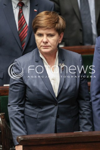  09.03.2016 WARSZAWA SEJM<br />APEL O UWOLNIENIE NADII SAWCZENKO<br />N/Z PREMIER BEATA SZYDLO<br /> 