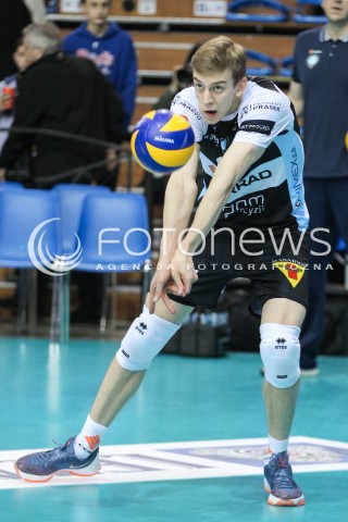  11.03.2016 RZESZOW<br />SIATKOWKA PLUSLIGA 2015/2016 MEN VOLLEYBALL POLAND POLISH PLUS LIGA LEAGUE SEASON 2015/2016<br />MECZ ASSECO RESOVIA RZESZOW - CERRAD CZARNI RADOM<br />N/Z ARTUR SZALPUK SYLWETKA <br /> 