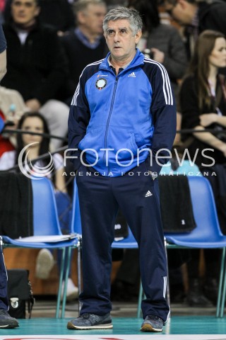  11.03.2016 RZESZOW<br />SIATKOWKA PLUSLIGA 2015/2016 MEN VOLLEYBALL POLAND POLISH PLUS LIGA LEAGUE SEASON 2015/2016<br />MECZ ASSECO RESOVIA RZESZOW - CERRAD CZARNI RADOM<br />N/Z RAUL LOZANO - I TRENER ( HEAD COACH ) SYLWETKA <br /> 