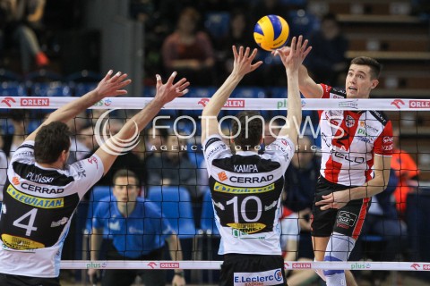  11.03.2016 RZESZOW<br />SIATKOWKA PLUSLIGA 2015/2016 MEN VOLLEYBALL POLAND POLISH PLUS LIGA LEAGUE SEASON 2015/2016<br />MECZ ASSECO RESOVIA RZESZOW - CERRAD CZARNI RADOM<br />N/Z THOMAS JAESCHKE <br /> 