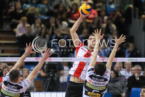  11.03.2016 RZESZOW<br />SIATKOWKA PLUSLIGA 2015/2016 MEN VOLLEYBALL POLAND POLISH PLUS LIGA LEAGUE SEASON 2015/2016<br />MECZ ASSECO RESOVIA RZESZOW - CERRAD CZARNI RADOM<br />N/Z DMYTRO PASHYTSKYY ( PASZYCKI ) <br /> 