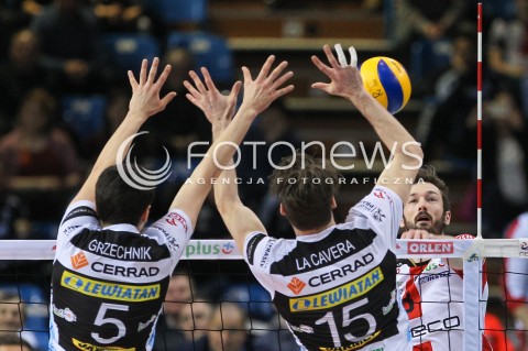  11.03.2016 RZESZOW<br />SIATKOWKA PLUSLIGA 2015/2016 MEN VOLLEYBALL POLAND POLISH PLUS LIGA LEAGUE SEASON 2015/2016<br />MECZ ASSECO RESOVIA RZESZOW - CERRAD CZARNI RADOM<br />N/Z JULIEN LYNEEL <br /> 
