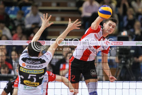  11.03.2016 RZESZOW<br />SIATKOWKA PLUSLIGA 2015/2016 MEN VOLLEYBALL POLAND POLISH PLUS LIGA LEAGUE SEASON 2015/2016<br />MECZ ASSECO RESOVIA RZESZOW - CERRAD CZARNI RADOM<br />N/Z THOMAS JAESCHKE <br /> 