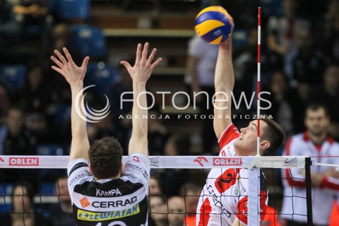  11.03.2016 RZESZOW<br />SIATKOWKA PLUSLIGA 2015/2016 MEN VOLLEYBALL POLAND POLISH PLUS LIGA LEAGUE SEASON 2015/2016<br />MECZ ASSECO RESOVIA RZESZOW - CERRAD CZARNI RADOM<br />N/Z THOMAS JAESCHKE <br /> 