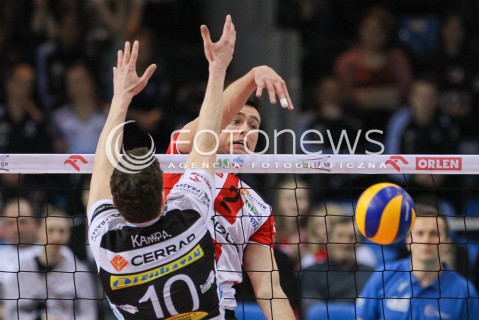  11.03.2016 RZESZOW<br />SIATKOWKA PLUSLIGA 2015/2016 MEN VOLLEYBALL POLAND POLISH PLUS LIGA LEAGUE SEASON 2015/2016<br />MECZ ASSECO RESOVIA RZESZOW - CERRAD CZARNI RADOM<br />N/Z THOMAS JAESCHKE <br /> 