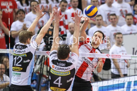  11.03.2016 RZESZOW<br />SIATKOWKA PLUSLIGA 2015/2016 MEN VOLLEYBALL POLAND POLISH PLUS LIGA LEAGUE SEASON 2015/2016<br />MECZ ASSECO RESOVIA RZESZOW - CERRAD CZARNI RADOM<br />N/Z BARTOSZ KUREK <br /> 