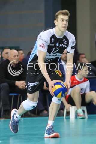  11.03.2016 RZESZOW<br />SIATKOWKA PLUSLIGA 2015/2016 MEN VOLLEYBALL POLAND POLISH PLUS LIGA LEAGUE SEASON 2015/2016<br />MECZ ASSECO RESOVIA RZESZOW - CERRAD CZARNI RADOM<br />N/Z ARTUR SZALPUK SYLWETKA <br /> 