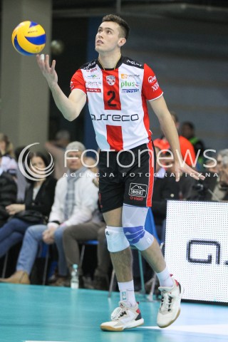  11.03.2016 RZESZOW<br />SIATKOWKA PLUSLIGA 2015/2016 MEN VOLLEYBALL POLAND POLISH PLUS LIGA LEAGUE SEASON 2015/2016<br />MECZ ASSECO RESOVIA RZESZOW - CERRAD CZARNI RADOM<br />N/Z THOMAS JAESCHKE SYLWETKA <br /> 