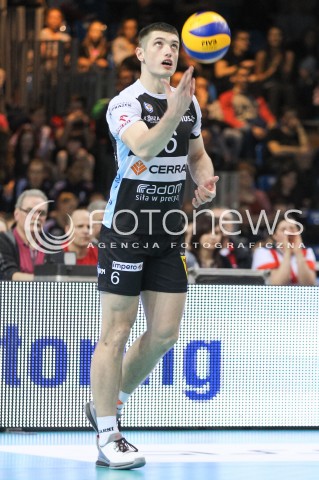  11.03.2016 RZESZOW<br />SIATKOWKA PLUSLIGA 2015/2016 MEN VOLLEYBALL POLAND POLISH PLUS LIGA LEAGUE SEASON 2015/2016<br />MECZ ASSECO RESOVIA RZESZOW - CERRAD CZARNI RADOM<br />N/Z WOJCIECH ZALINSKI SYLWETKA <br /> 