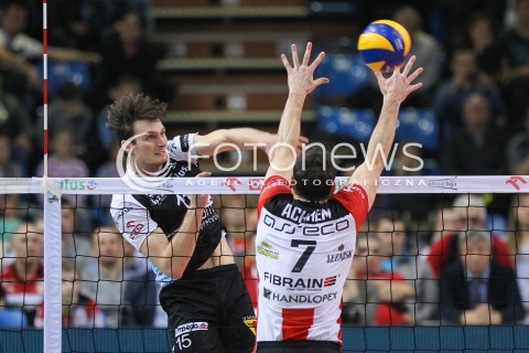  11.03.2016 RZESZOW<br />SIATKOWKA PLUSLIGA 2015/2016 MEN VOLLEYBALL POLAND POLISH PLUS LIGA LEAGUE SEASON 2015/2016<br />MECZ ASSECO RESOVIA RZESZOW - CERRAD CZARNI RADOM<br />N/Z ZACK LA CAVERA <br /> 