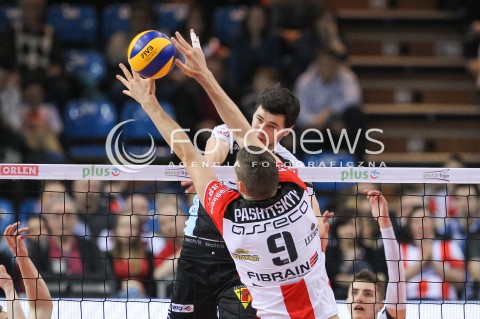  11.03.2016 RZESZOW<br />SIATKOWKA PLUSLIGA 2015/2016 MEN VOLLEYBALL POLAND POLISH PLUS LIGA LEAGUE SEASON 2015/2016<br />MECZ ASSECO RESOVIA RZESZOW - CERRAD CZARNI RADOM<br />N/Z BARTLOMIEJ GRZECHNIK <br /> 
