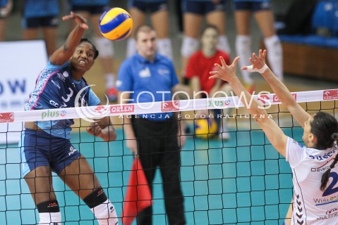  12.03.2016 RZESZOW<br />SIATKOWKA ORLEN LIGA 2015/2016 WOMEN VOLLEYBALL POLAND POLISH ORLENLIGA LEAGUE SEASON 2015/2016<br />MECZ DEVELOPRES SKYRES RZESZOW - CHEMIK POLICE<br />N/Z MADELAYNNE MONTANO <br /> 