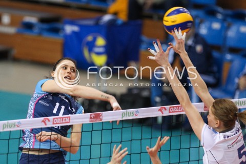  12.03.2016 RZESZOW<br />SIATKOWKA ORLEN LIGA 2015/2016 WOMEN VOLLEYBALL POLAND POLISH ORLENLIGA LEAGUE SEASON 2015/2016<br />MECZ DEVELOPRES SKYRES RZESZOW - CHEMIK POLICE<br />N/Z STEFANA VELJKOVIC <br /> 