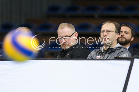  12.03.2016 RZESZOW<br />SIATKOWKA ORLEN LIGA 2015/2016 WOMEN VOLLEYBALL POLAND POLISH ORLENLIGA LEAGUE SEASON 2015/2016<br />MECZ DEVELOPRES SKYRES RZESZOW - CHEMIK POLICE<br />N/Z JACEK NAWROCKI - I TRENER REPREZENTACJI I WALDEMAR KAWKA - II TRENER REPREZENTACJI NA TRYBUNACH<br /> 