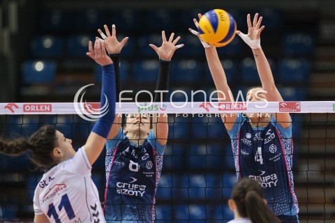 12.03.2016 RZESZOW<br />SIATKOWKA ORLEN LIGA 2015/2016 WOMEN VOLLEYBALL POLAND POLISH ORLENLIGA LEAGUE SEASON 2015/2016<br />MECZ DEVELOPRES SKYRES RZESZOW - CHEMIK POLICE<br />N/Z IZABELA BELCIK KATARZYNA GAJGAL - ANIOL BLOK<br /> 