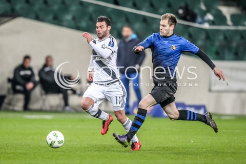  16.03.2016 WARSZAWA PILKA NOZNA <br />FOOTBALL PUCHAR POLSKI STADION LEGII<br />MECZ LEGIA WARSZAWA - ZAWISZA BYDGOSZCZ<br />N/Z NEMANJA NIKOLIC TONI MARKIC<br /> 