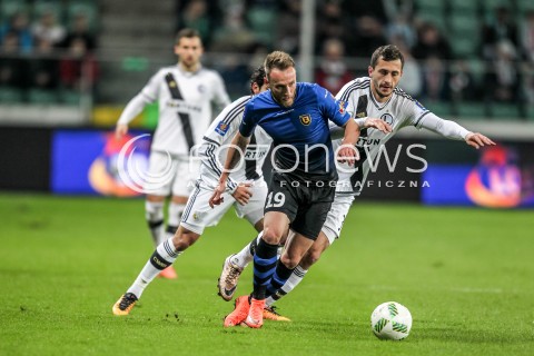  16.03.2016 WARSZAWA PILKA NOZNA <br />FOOTBALL PUCHAR POLSKI STADION LEGII<br />MECZ LEGIA WARSZAWA - ZAWISZA BYDGOSZCZ<br />N/Z GUILHERME BLAZO IGUMANOVIC<br /> 