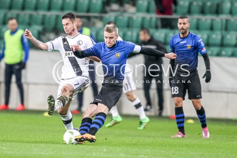  16.03.2016 WARSZAWA PILKA NOZNA <br />FOOTBALL PUCHAR POLSKI STADION LEGII<br />MECZ LEGIA WARSZAWA - ZAWISZA BYDGOSZCZ<br />N/Z ARIEL BORYSIUK<br /> 