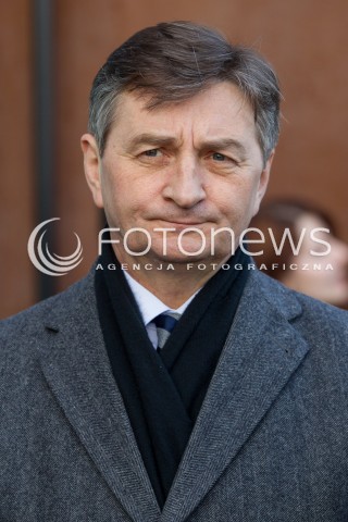  17.03.2016 MARKOWA ( POLAND )<br />WIZYTA PARY PREZYDENCKIEJ W WOJEWODZTWIE PODKARPACKIM<br />OTWARCIE MUZEUM POLAKOW RATUJACYCH ZYDOW PODCZAS II WOJNY SWIATOWEJ IM. RODZINY ULMOW<br />N/Z MAREK KUCHCINSKI - MARSZALEK SEJMU GLOWKA PORTRET SYLWETKA<br /> 