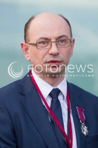  17.03.2016 MARKOWA ( POLAND )<br />WIZYTA PARY PREZYDENCKIEJ W WOJEWODZTWIE PODKARPACKIM<br />OTWARCIE MUZEUM POLAKOW RATUJACYCH ZYDOW PODCZAS II WOJNY SWIATOWEJ IM. RODZINY ULMOW<br />N/Z MATEUSZ SZPYTMA - DYREKTOR MUZEUM GLOWKA PORTRET SYLWETKA<br /> 