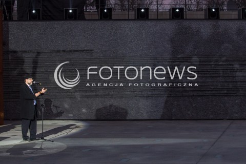  17.03.2016 MARKOWA ( POLAND )<br />WIZYTA PARY PREZYDENCKIEJ W WOJEWODZTWIE PODKARPACKIM<br />OTWARCIE MUZEUM POLAKOW RATUJACYCH ZYDOW PODCZAS II WOJNY SWIATOWEJ IM. RODZINY ULMOW<br />N/Z MICHAEL SCHUDRICH - NACZELNY RABIN POLSKI<br /> 