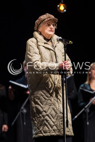  17.03.2016 MARKOWA ( POLAND )<br />WIZYTA PARY PREZYDENCKIEJ W WOJEWODZTWIE PODKARPACKIM<br />OTWARCIE MUZEUM POLAKOW RATUJACYCH ZYDOW PODCZAS II WOJNY SWIATOWEJ IM. RODZINY ULMOW<br />N/Z ANNA STUPNICKA - BANDO - PREZES POLSKIE TOWARZYSTWO SPRAWIEDLIWYCH WSROD NARODOW SWIATA<br /> 