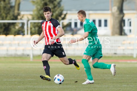  19.03.2016 RZESZOW <br />PILKA NOZNA III LIGA LUBELSKO - PODKARPACKA  SEZON 2015/2016 <br />MECZ CWKS RESOVIA - IZOLATOR BOGUCHWALA <br />N/Z LUKASZ SWIST KRZYSZTOF DOMIN<br /> 
