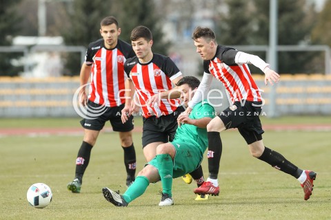  19.03.2016 RZESZOW <br />PILKA NOZNA III LIGA LUBELSKO - PODKARPACKA  SEZON 2015/2016 <br />MECZ CWKS RESOVIA - IZOLATOR BOGUCHWALA <br />N/Z DAWID KASZA KONRAD CUPRYS LUKASZ SWIST<br /> 