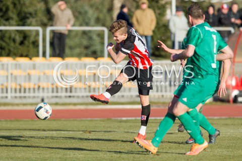  19.03.2016 RZESZOW <br />PILKA NOZNA III LIGA LUBELSKO - PODKARPACKA  SEZON 2015/2016 <br />MECZ CWKS RESOVIA - IZOLATOR BOGUCHWALA <br />N/Z MICHAL DANIEL STRZAL BRAMKA GOL NA 2:0<br /> 