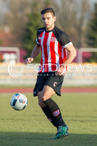  19.03.2016 RZESZOW <br />PILKA NOZNA III LIGA LUBELSKO - PODKARPACKA  SEZON 2015/2016 <br />MECZ CWKS RESOVIA - IZOLATOR BOGUCHWALA <br />N/Z KONRAD DOMON SYLWETKA<br /> 