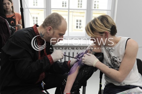 20.03.2016 WARSZAWA<br />WARSAW TATTOO DAYS 2016<br />N/Z UCZESTNICY WYDARZENIA<br /> 