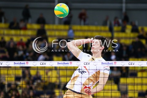  24.03.2016 LODZ POLAND<br />
SIATKOWKA LIGA MISTRZOW MEN CEV VOLLEYBALL CHAMPIONS LEAGUE 2015/2016<br />
MATCH PGE SKRA BELCHATOW - ZENIT KAZAN<br />
N/Z SRECKO LISINAC SYLWETKA<br />
 
