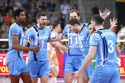  24.03.2016 LODZ POLAND<br />
SIATKOWKA LIGA MISTRZOW MEN CEV VOLLEYBALL CHAMPIONS LEAGUE 2015/2016<br />
MATCH PGE SKRA BELCHATOW - ZENIT KAZAN<br />
N/Z RADOSC EMOCJE WYGRANA<br />
 