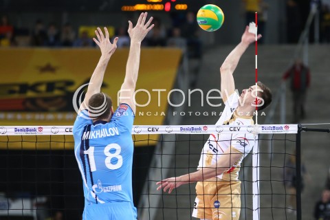  24.03.2016 LODZ POLAND<br />
SIATKOWKA LIGA MISTRZOW MEN CEV VOLLEYBALL CHAMPIONS LEAGUE 2015/2016<br />
MATCH PGE SKRA BELCHATOW - ZENIT KAZAN<br />
N/Z MARIUSZ WLAZLY<br />
 