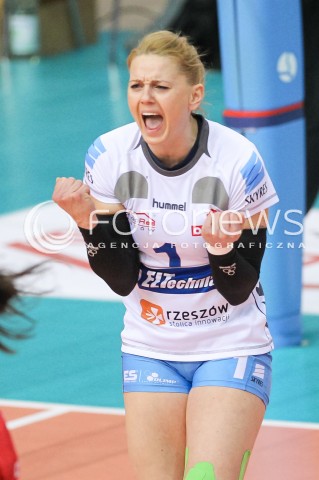  24.03.2016 RZESZOW<br />SIATKOWKA ORLEN LIGA 2015/2016 WOMEN VOLLEYBALL POLAND POLISH ORLENLIGA LEAGUE SEASON 2015/2016<br />MECZ O 9. MIEJSCE<br />MECZ DEVELOPRES SKYRES RZESZOW - KS PALAC BYDGOSZCZ <br />N/Z EWA CABAJEWSKA RADOSC EMOCJE SYLWETKA <br /> 