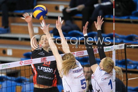  24.03.2016 RZESZOW<br />SIATKOWKA ORLEN LIGA 2015/2016 WOMEN VOLLEYBALL POLAND POLISH ORLENLIGA LEAGUE SEASON 2015/2016<br />MECZ O 9. MIEJSCE<br />MECZ DEVELOPRES SKYRES RZESZOW - KS PALAC BYDGOSZCZ <br />N/Z JOANNA KULIGOWSKA <br /> 