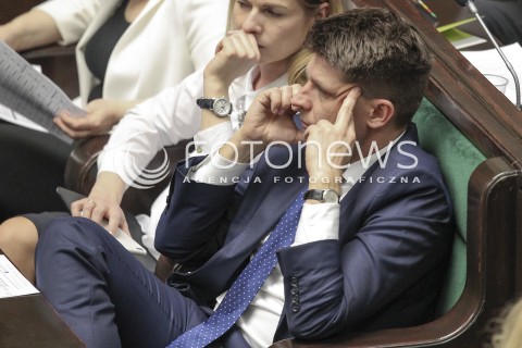  31.03.2016 WARSZAWA SEJM<br />POSIEDZENIE SEJMU RP<br />N/Z RYSZARD PETRU<br /> 