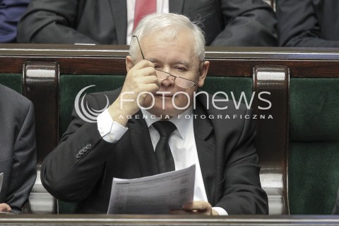 31.03.2016 WARSZAWA SEJM<br />POSIEDZENIE SEJMU RP<br />N/Z JAROSLAW KACZYNSKI<br /> 