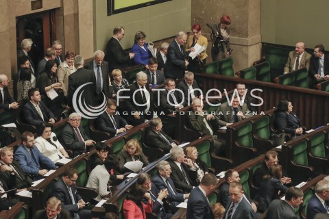  31.03.2016 WARSZAWA SEJM<br />POSIEDZENIE SEJMU RP<br />N/Z SALA OBRAD WCHODZI JAROSLAW KACZYNSKI<br /> 