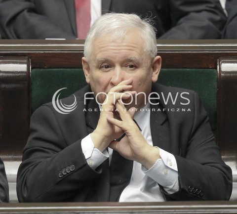  31.03.2016 WARSZAWA SEJM<br />POSIEDZENIE SEJMU RP<br />N/Z JAROSLAW KACZYNSKI<br /> 
