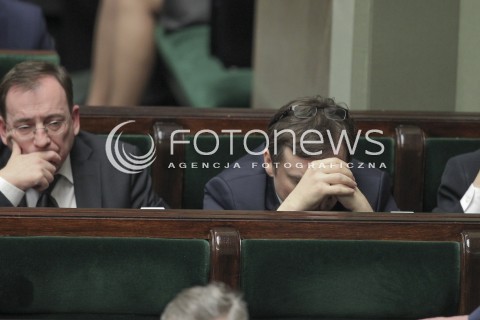  31.03.2016 WARSZAWA SEJM<br />POSIEDZENIE SEJMU RP<br />N/Z ZBIGNIEW ZIOBRO<br /> 