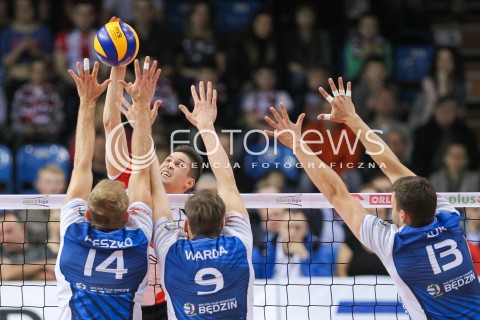  31.03.2016 RZESZOW<br />SIATKOWKA PLUSLIGA 2015/2016 MEN VOLLEYBALL POLAND POLISH PLUS LIGA LEAGUE SEASON 2015/2016<br />MECZ ASSECO RESOVIA RZESZOW - MKS BEDZIN <br />N/Z NIKOLAY PENCHEV ( NIKOLAJ PENCZEW ) <br /> 