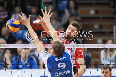  31.03.2016 RZESZOW<br />SIATKOWKA PLUSLIGA 2015/2016 MEN VOLLEYBALL POLAND POLISH PLUS LIGA LEAGUE SEASON 2015/2016<br />MECZ ASSECO RESOVIA RZESZOW - MKS BEDZIN <br />N/Z DAWID DRYJA <br /> 