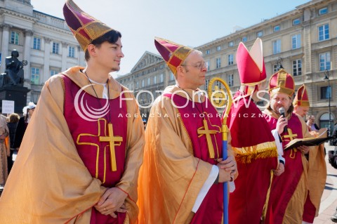 Marsz ateistów w Warszawie
